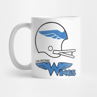 Defunct San Antonio Wings Football Team Mug